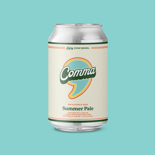 12oz can of Comma Summer Pale