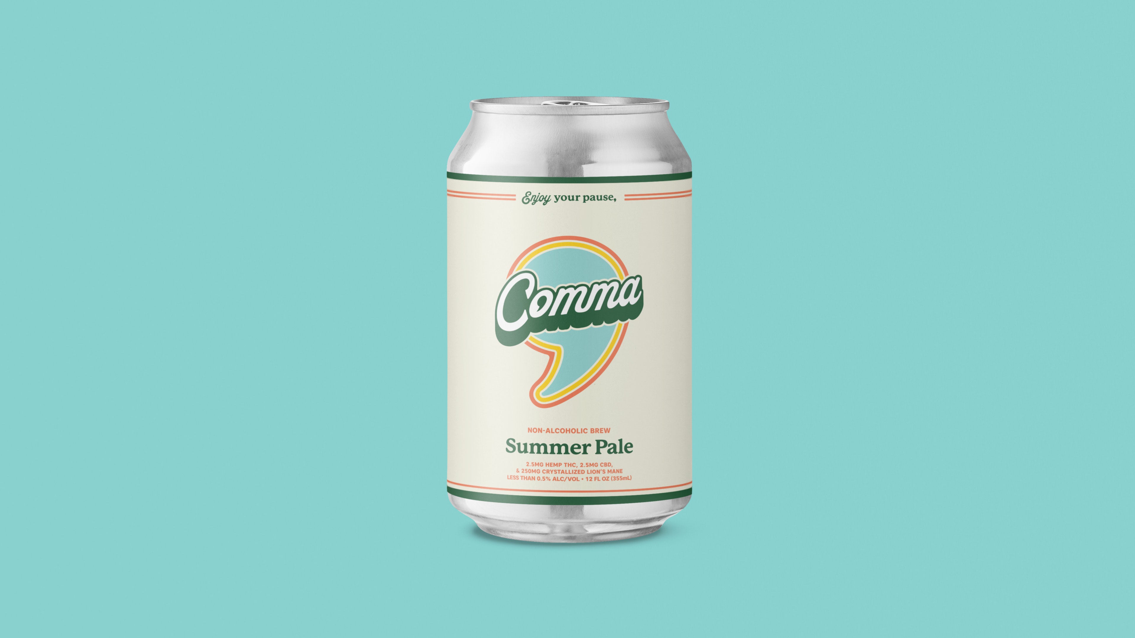 12oz can of Comma Summer Pale